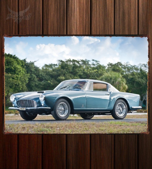 Металлическая табличка Ferrari 250 GT Coupe Speciale Металлическая табличка Ferrari 250 GT Coupe Speciale